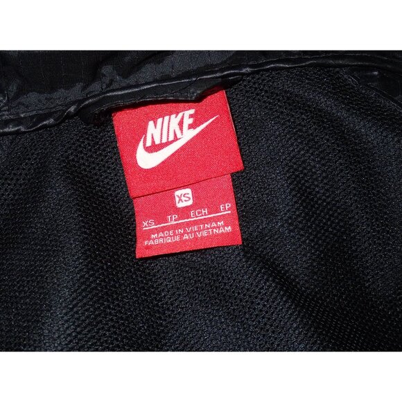 Nike Womens Windrunner Track Jacket Black/White 804947-010 XS Vented Athletic‎ - Picture 8 of 8